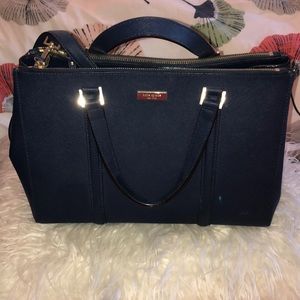 Kate Spade Navy Blue Leather Bag/Crossbody
